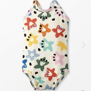 New Hanna Andersson Floral Sunblock Swimsuit